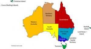  Map Australia